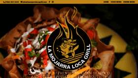 What Lamojarralocagrill.com website looked like in 2019 (5 years ago)