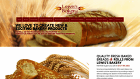 What Lewisbakery.co.uk website looked like in 2019 (4 years ago)