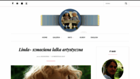 What Lalinda.pl website looked like in 2019 (4 years ago)