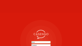 What Login.casengo.com website looked like in 2019 (4 years ago)