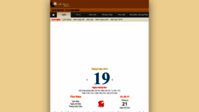 What Lichvansu.wap.vn website looked like in 2019 (4 years ago)