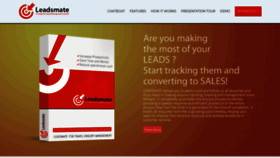 What Leadsmate.com website looked like in 2019 (4 years ago)