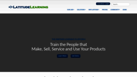 What Latitudelearning.com website looked like in 2019 (4 years ago)
