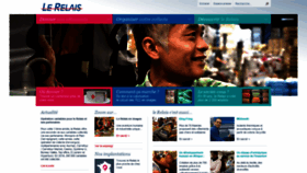 What Lerelais.org website looked like in 2019 (5 years ago)