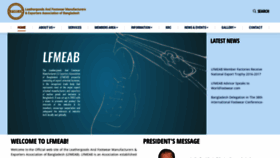 What Lfmeab.org website looked like in 2019 (4 years ago)