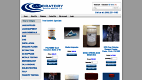 What Laboratorysales.com website looked like in 2019 (4 years ago)