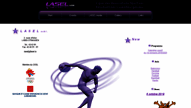 What Lasel.lu website looked like in 2019 (4 years ago)