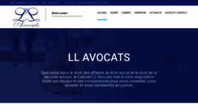 What Ll-avocats.fr website looked like in 2019 (4 years ago)