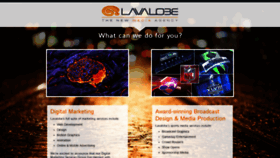 What Lavalobe.com website looked like in 2019 (4 years ago)