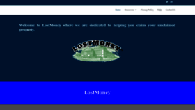 What Lostmoney.com website looked like in 2019 (4 years ago)