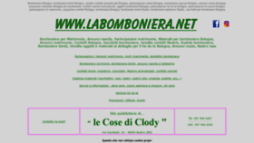 What Labomboniera.net website looked like in 2019 (4 years ago)
