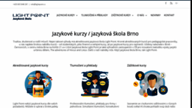 What Lightpoint.cz website looked like in 2019 (4 years ago)