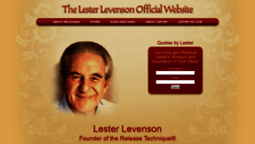 What Lesterlevenson.org website looked like in 2019 (4 years ago)