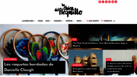 What Lachicadelflequillo.es website looked like in 2019 (4 years ago)