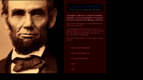 What Lincolnimages.com website looked like in 2019 (4 years ago)