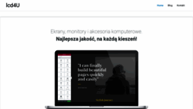 What Lcd4you.pl website looked like in 2019 (4 years ago)