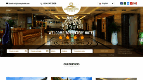 What Luxteryhotel.com website looked like in 2019 (4 years ago)
