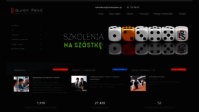 What Laurenpeso.pl website looked like in 2019 (4 years ago)