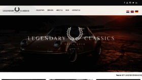 What Legendaryclassics.eu website looked like in 2019 (4 years ago)