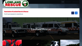 What Lowlandrescue.org website looked like in 2019 (4 years ago)