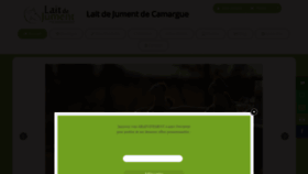 What Laitdejumentdecamargue.fr website looked like in 2019 (4 years ago)