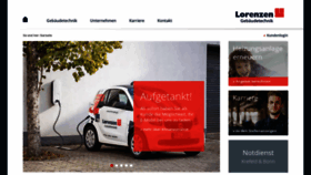 What Lorenzen.gl website looked like in 2019 (4 years ago)