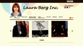 What Lauraberginc.com website looked like in 2019 (4 years ago)