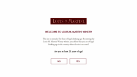 What Louismartini.com website looked like in 2019 (4 years ago)