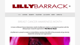 What Lillybarrack.com website looked like in 2019 (4 years ago)