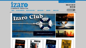 What Librerianauticaizaro.es website looked like in 2019 (4 years ago)