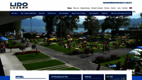 What Lido-luzern.ch website looked like in 2019 (4 years ago)