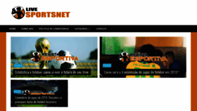 What Livesportsnet.net website looked like in 2019 (4 years ago)