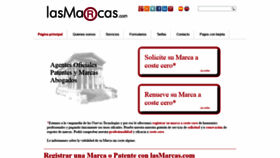 What Lasmarcas.com website looked like in 2019 (4 years ago)