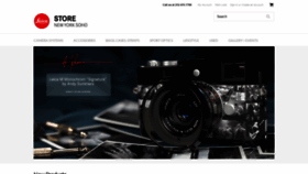 What Leicastoresoho.com website looked like in 2019 (4 years ago)