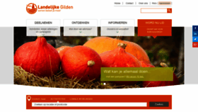 What Landelijkegilden.be website looked like in 2019 (4 years ago)