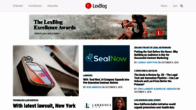 What Lexmonitor.com website looked like in 2019 (4 years ago)
