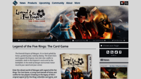 What L5r.com website looked like in 2019 (4 years ago)