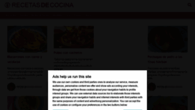 What Lasrecetascocina.com website looked like in 2019 (4 years ago)