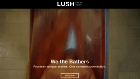What Lush.ro website looked like in 2019 (4 years ago)