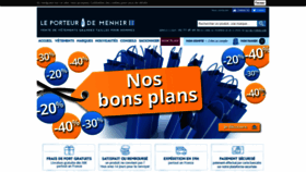 What Leporteurdemenhir.com website looked like in 2019 (4 years ago)