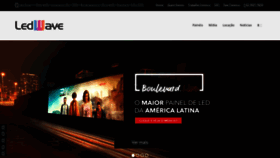 What Ledwave.com.br website looked like in 2019 (4 years ago)