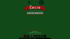 What Lorz.io website looked like in 2019 (4 years ago)