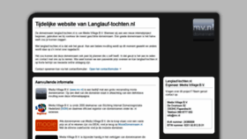 What Langlauf-tochten.nl website looked like in 2019 (4 years ago)