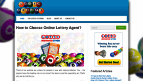 What Lottorobots.com website looked like in 2019 (4 years ago)
