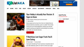 What Listaka.com website looked like in 2019 (4 years ago)