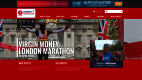 What London-marathon.co.uk website looked like in 2019 (4 years ago)