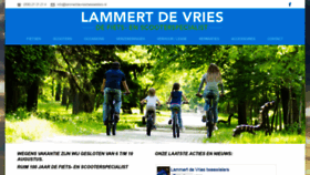 What Lammertdevries.net website looked like in 2019 (4 years ago)