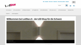 What Ledstar.ch website looked like in 2019 (4 years ago)