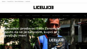 What Liceulice.org website looked like in 2019 (4 years ago)