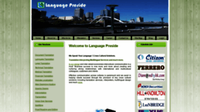 What Languagepreside.com website looked like in 2019 (4 years ago)